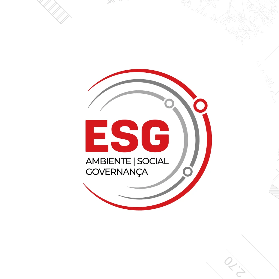 Diagrama ESG: Consultoria Imobiliária, Projetos Técnicos, Permissões Públicas, Auditoria Regulatória, Gerenciamento de Riscos e Real Estate Compliance.